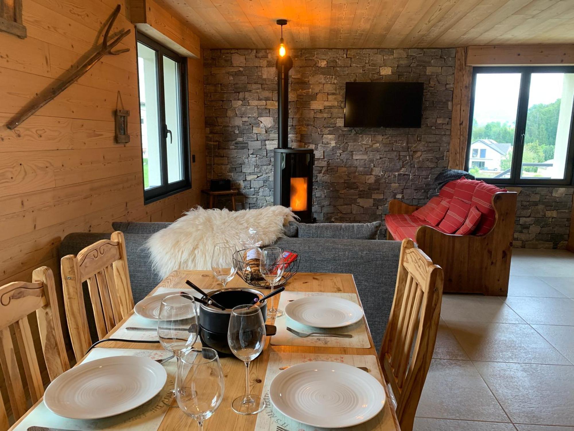 L'Ecureuil, Chez Le Charpentier D'Antan, La Chaleur Du Bois, Le Calme De La Campagne Apartment Epagny Metz-Tessy Ngoại thất bức ảnh